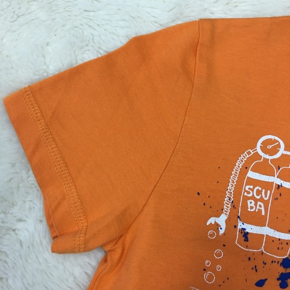 Little Marc Jacobs Orange T Shirt Size 6 Years - Picture 3 of 9
